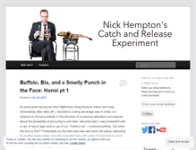 Tablet Screenshot of nickscatchandrelease.com